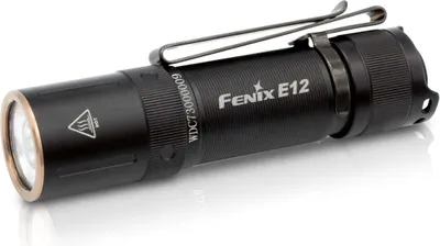 Zdjęcie produktu dla Latarka Fenix E12 V2.0 czarna Ręczna latarka LED