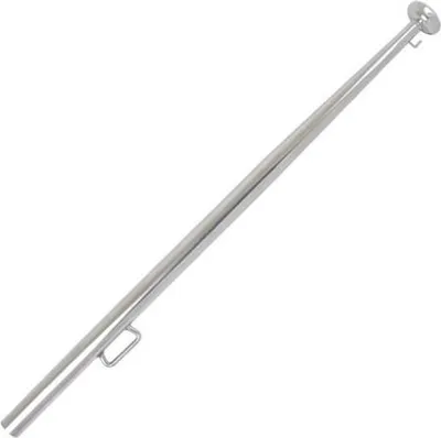 Image de Hollex Mât de drapeau conique en acier inoxydable ø25mm longueur 900mm