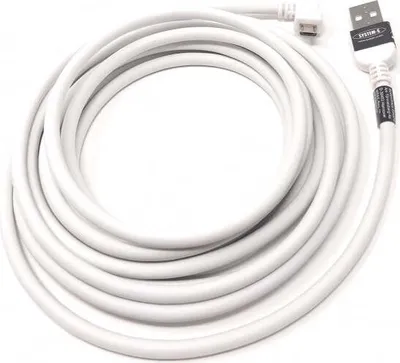 Produktbild von System-S Micro USB 2.0 Kabel 200 cm Rechts Gewinkelt