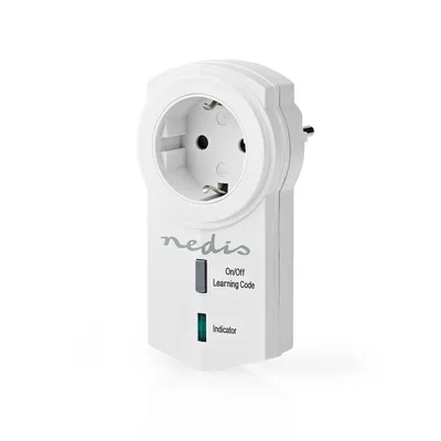 Produktbild von Nedis Rfpm120Fwt Rf Smart Plug On/Off Rf Mesh Range Extender Schuko Typ F 3680 W