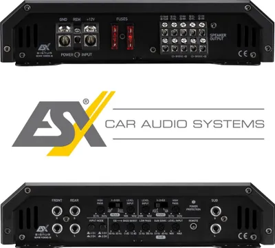 Image de ESX SIGNUM Amplificateur de puissance 5 canaux Haut-parleur hybride AMP SXE1000.5
