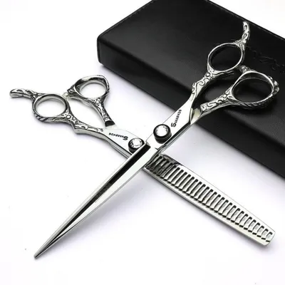 Produktbild von Friseurschere Barber Schere 5.5/6/7/8 Zoll 440C Stahl Set
