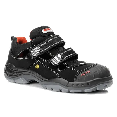 Image de ELTEN® 10004526209995 ELTEN® Herren S1P Sicherheitssandalen "SCOTT PRO ESD" schwarz Größe  45