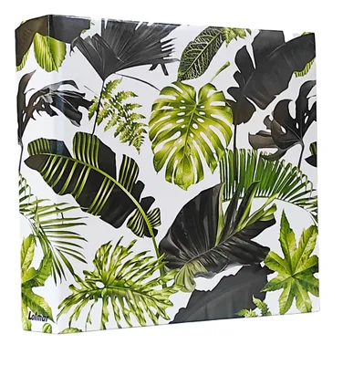 Image de Album photo KPR format poche pour 500 photos 10 x 15 cm ; MONSTERA vert