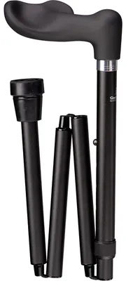 Produktbild von Deluxe-Fischer-Faltstock softbeschichtet schwarz rechts