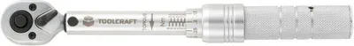 Produktbild von TOOLCRAFT 819161 Drehmomentschlüssel mit Umschaltknarre 1/4 (6.3 mm) 1 - 6 Nm