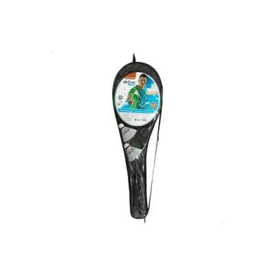 Obrázok produktu pre Farebná detská bedmintonová súprava Aktive Sports s 2 raketami 63 cm a 2 raketami, viacfarebná, 66 cm (52466) BANDAI