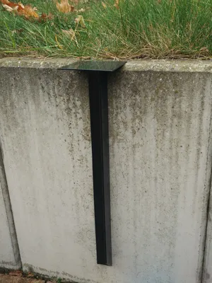 Produktbild von Köhko Bodenhülse 500 mm aus Eisen in schwarz lackiert für Wassersäule 45024-050