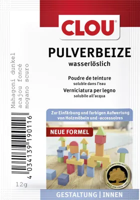 Produktbild von Clou Holzbeize 12 g mahagoni dunkel
