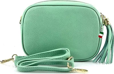 Produktbild von Florence Leder Tasche Umhängetasche türkis OTF811T