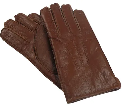 Produktbild von Handschuh aus echtem Lammfell handgenäht Nappaleder