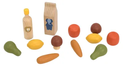 Immagine prodotto di Set per la spesa in legno Trixie, 12dlg.