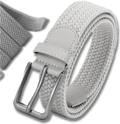 Obrázok produktu pre EDIBAZZAR | Elastický, elegantný, robustný pletený opasok na nohavice, sivý