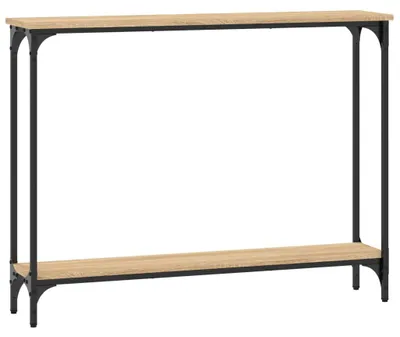 Produktbild von vidaXL Konsolentisch Sonoma-Eiche 100x22,5x75 cm Holzwerkstoff