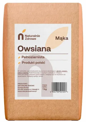 Produktbild von Hafermehl - Vollkorn, 1 kg