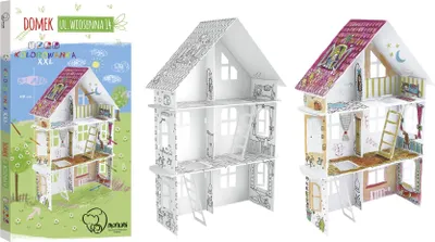 Produktbild von Faltbares Malbuch 3D Haus XXL MONUMI