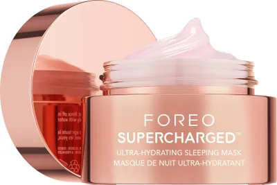 Produktbild von FOREO SUPERCHARGED Nachtmaske Feuchtigkeitscreme für das Gesicht mit Hyaluronsäure und Polyglutaminsäure 75 ml,