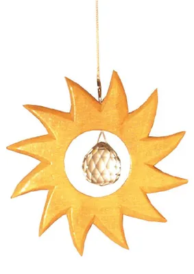 Produktbild von Sonne natur 12 cm, Kristall
