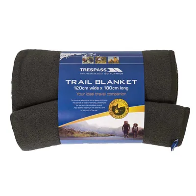 Produktbild von Trespass Snuggles 120 X 180cm Blanket Charcoal One Size