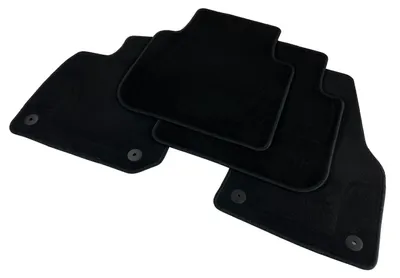 Productafbeelding van Skoda Kodiaq, set van 2 vloermatten, zwart, velours, textiel