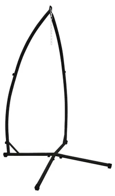 Imagen del producto de Estructura metálica independiente para hamaca, de 210 cm, con capacidad para hasta 120 kg, ideal para terrazas