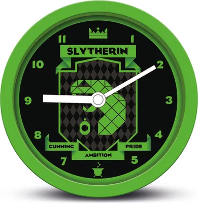 Produktbild von Wecker - Wand-Uhren - Harry Potter - Slytherin Brutalist