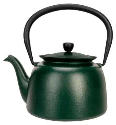 Gusseisen-Teekanne 0,92 l, für Induktion, mit Teefilter