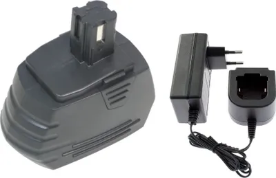 Produktbild von Trade-Shop 2in1 Set: Ni-Mh Akku 18V / 3300mAh + Ladegerät Netzteil für Hilti SF180 SF180-A SF180A SFH181 SFH181-A SFH181A SF4000 SF4000-A SF4000A