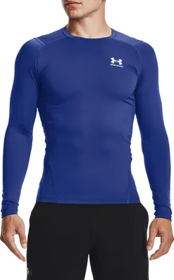 Produktbild von Under Armour HeatGear Langarm-Top, Blau S