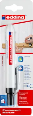 Zdjęcie produktu dla edding retract 11 marker permanentny czarny (opakowanie blister 1 szt.)