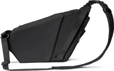 Produktbild von Herren Schultertasche, R2 Sling Bag Umhängetasche für Alltag und Sport, schwarz