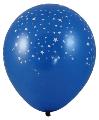 Produktbild von 100x Luftballons 'Sterne' Ø 300 mm Größe 'L'