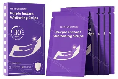 Productafbeelding van Tandbleekstrips, directe bleekwerking, formule voor gevoelige tanden, 1 doos