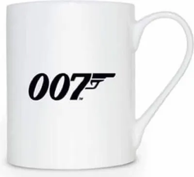 Image de James Bond - Tasse à café, 007, porcelaine PM2168 (taille unique) (Blanc)