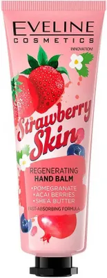 Immagine prodotto di Eveline Crema balsamo per le mani alla fragola idratante per la cura della pelle liscia 50ml