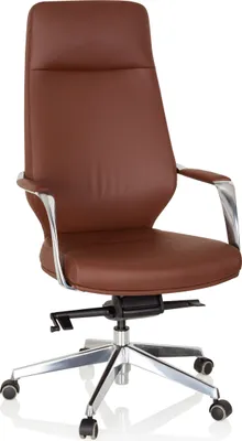 Produktbild von hjh OFFICE Profi Chefsessel VELVET Ergonomischer Bürostuhl mit Armlehnen Kunstleder Drehstuhl für Büro, Zuhause