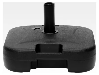 Produktbild von Sonnenschirmständer - Befüllbar - 40 kg - Kompakt und Stabil - Kunststoff - Anthrazit