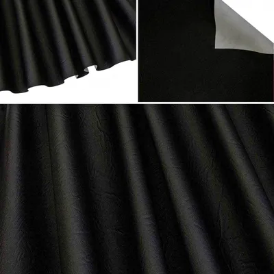 0,5m Kunstleder Stoff Meterware Lederimitat breite 140cm Lederoptik Möbelstoff Marmor Optik schwarz