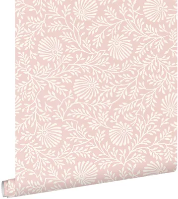 Obrázek produktu pro ESTAhome tapeta květinový vzor růžová 50 x 900 cm