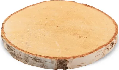 Image de Rondelles d'arbre 1 pc. Bois de décoration Disques en bois 15 - 18 cm
