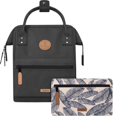 Zdjęcie produktu dla CABAIA plecak rekreacyjny Plecak z przegrodą na laptopa Adventurer Vegan Nubuck Plecak 10L Le Havre antracytowy