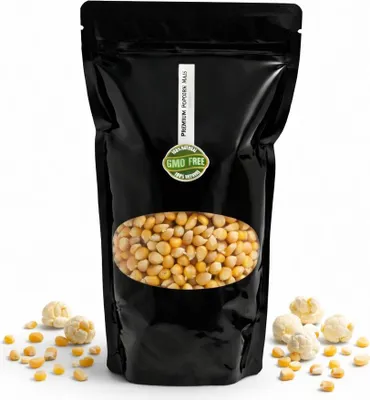 Obrázok produktu pre Cinema Premium Popcornmais 1 kg bez GMO na prípravu popcornu