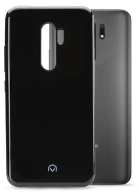 Produktbild von Mobilize Gelly Handyhülle für Xiaomi Redmi 9 Hülle Flexibles TPU Backcover - Schwarz