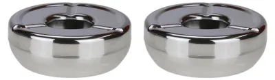 Produktbild von Bambelaa! 2er Set Aschenbecher mit Windschutzdeckel