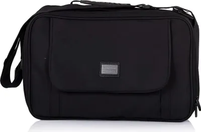 Obrázok produktu pre Chipolino univerzálna taška na plienky s predným vreckom, ramenným popruhom a zipsom, unisex, čierna