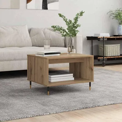 Produktbild von "Schlussverkauf" Couchtisch 1 PC  - Modernen Stil - Kaffeetisch - Artisan-Eiche 60x50x40 cm Holzwerkstoff  C9560