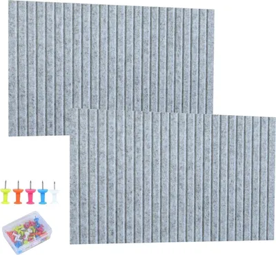 Produktbild von Lichtgraues Pinnwand - Foto-Displayboard - 1 Stück - 60 x 40 cm - Filz