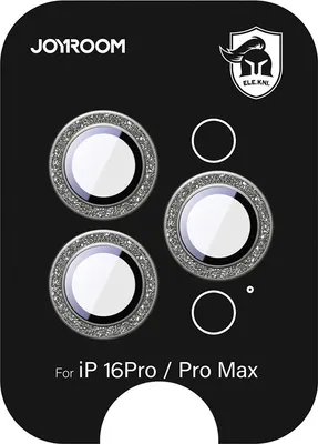 Produktbild von Joyroom JR-MSF0305 Premium-Schutzglas für iPhone 16 Pro/Pro Max – Titan, Kratzfest, Kamera- und Objektivschutz, Hochtransparente, Perfekte Passform, Blasenfreie Installation