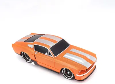 Produktbild von Maisto Tech 81061-1 - Ferngesteuertes Auto - Ford Mustang GT '67 (orange, Maßstab 1:24)