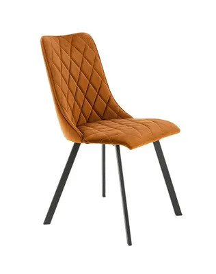 Obrázek produktu pro Čalouněná židle K450 VELVET skořicová